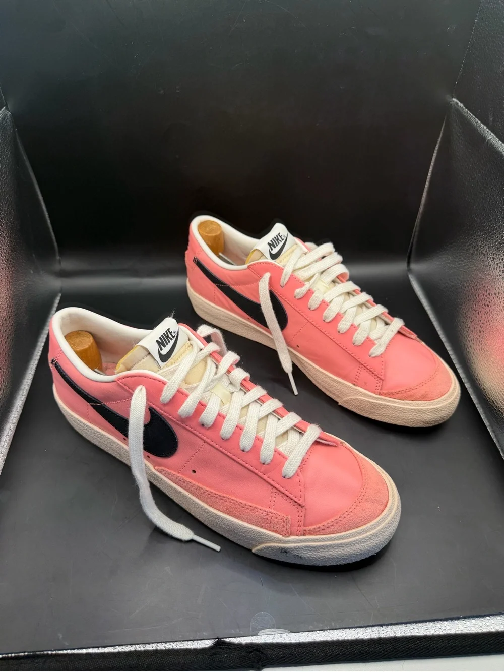 Nike Blazer Low ‘77 Essential Pink Foam/Black Sneakers Women’s Size 10